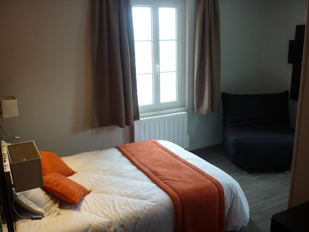 Hotel De La Plage Quiberville Room photo